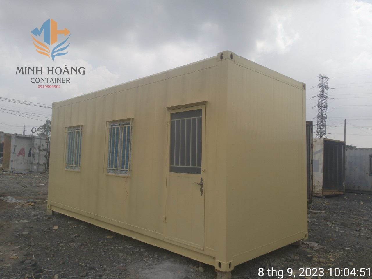 Container văn phòng 20feet vỏ container lạnh